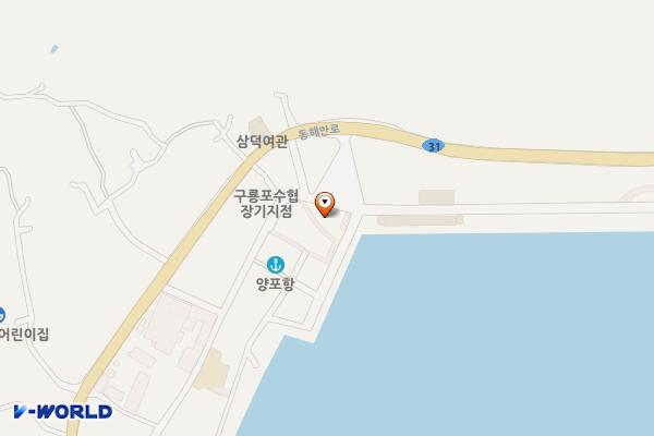 양포항노외주차장(100KW) 위치 지도 — 경상북도 포항시 남구 장기면 양포리 9-33