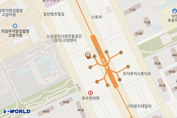 교보생명 일산사옥 위치 지도 — 경기도 고양시 일산동구 중앙로 1181