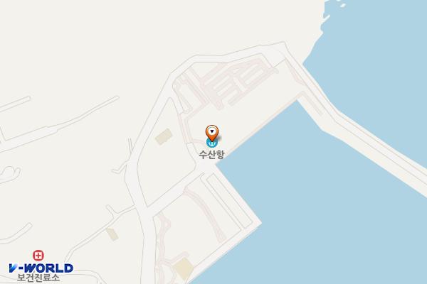수산해변주차장 맞은편 위치 지도 — 강원특별자치도 양양군 손양면 수산리 89-8