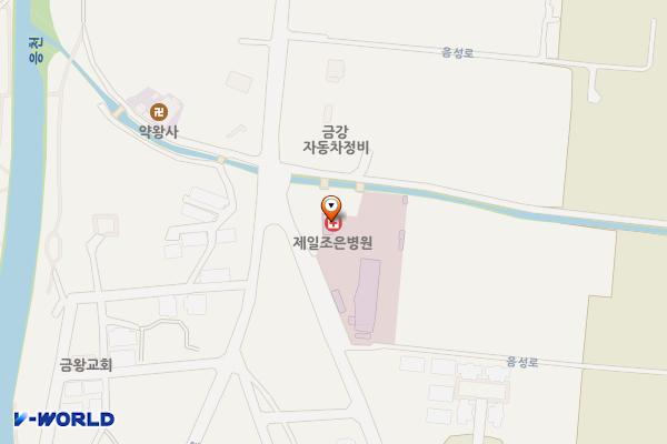 의료법인 태성의료재단 위치 지도 — 충청북도 음성군 금왕읍 음성로1230번길 10