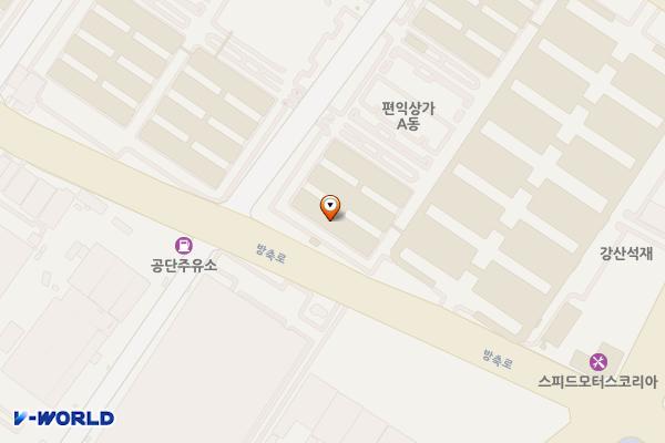 인천산업용품유통센터(3단지) 위치 지도 — 인천광역시 제물포구 방축로 105