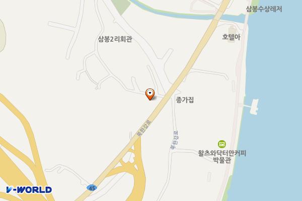 하백 위치 지도 — 경기도 남양주시 조안면 북한강로853번길 1