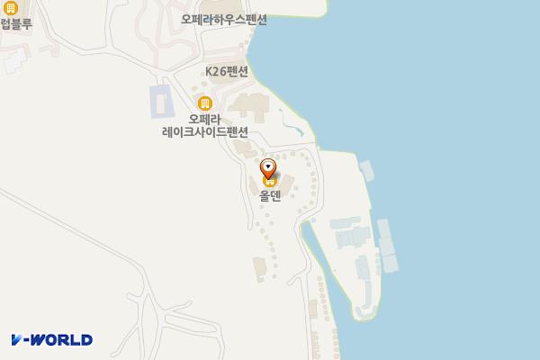 올덴 위치 지도 — 경기도 가평군 청평면 고재길 262-64