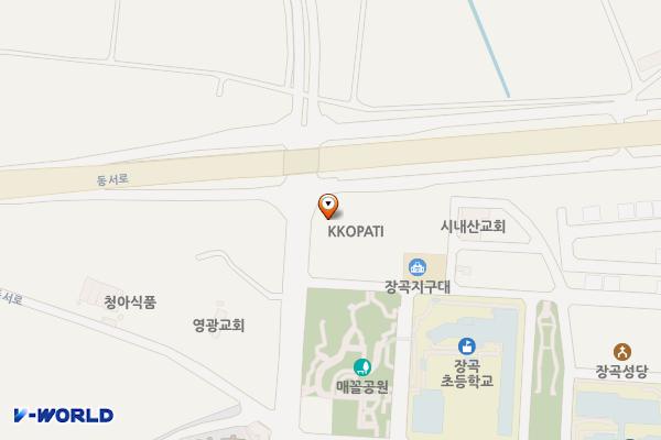 솔트스퀘어 위치 지도 — 경기도 시흥시 인선길 128