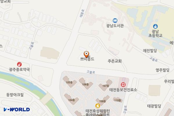 태경빌딩 위치 지도 — 경기도 광주시 고불로 94