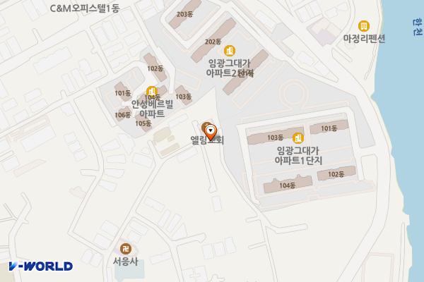 리베라모텔(OCPP) 위치 지도 — 경기도 안성시 공도읍 구문길 27