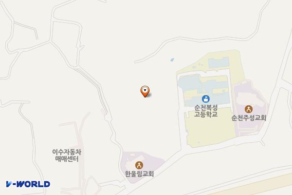 대한예수교장로회순천주성교회 위치 지도 — 전남광주통합특별시 순천시 해룡면 복성길 21