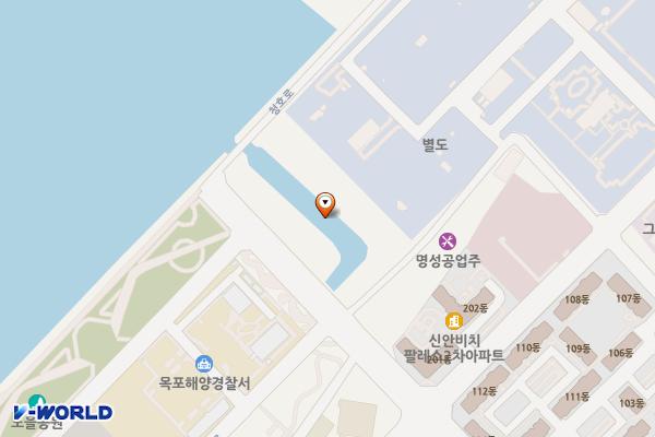 삼목장례프리드 위치 지도 — 전남광주통합특별시 목포시 청호로220번길 17