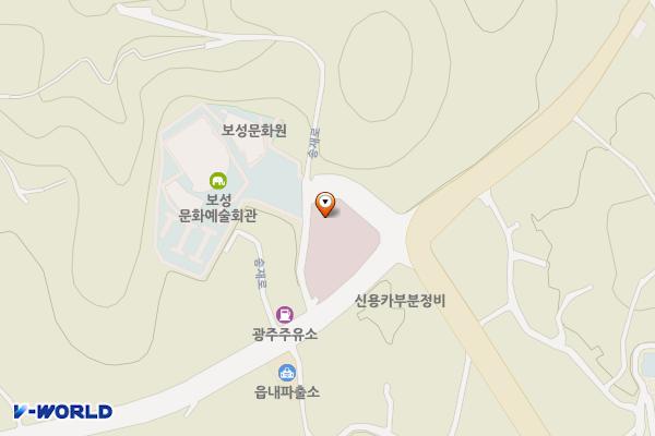 보성장례식장 위치 지도 — 전남광주통합특별시 보성군 보성읍 송재로 289