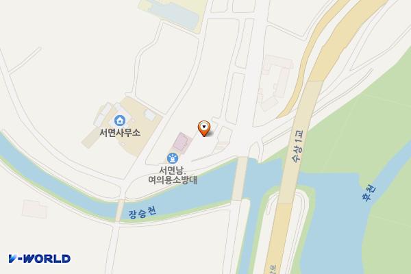 서면복지회관 주차장 위치 지도 — 강원특별자치도 양양군 서면 상평리 38-94