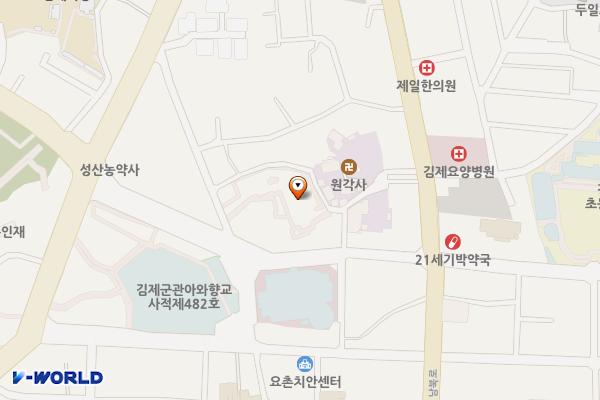 요촌전통시장주차장 위치 지도 — 전북특별자치도 김제시 요촌동 416-2
