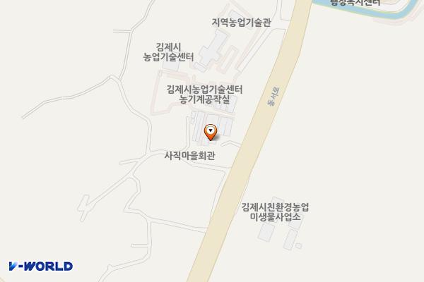 농업기술센터주차장2 위치 지도 — 전북특별자치도 김제시 교동 143 김제시농업기술센터