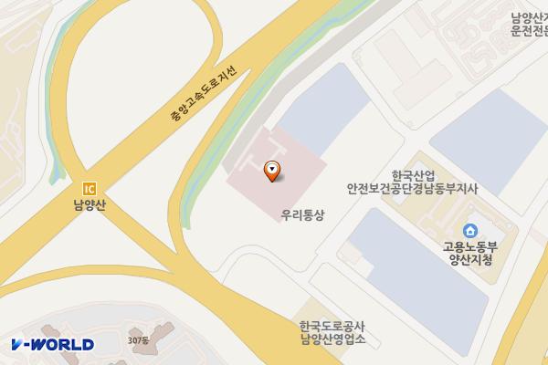 양산농협장례식장 위치 지도 — 경상남도 양산시 동면 남양산길 73