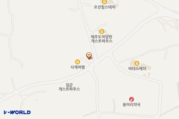스테이숲이되는시간 위치 지도 — 제주특별자치도 서귀포시 안덕면 사계로114번길 54-102