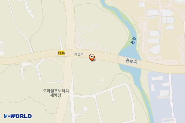 한샘리하우스 한라대리점 위치 지도 — 제주특별자치도 제주시 아연로 256