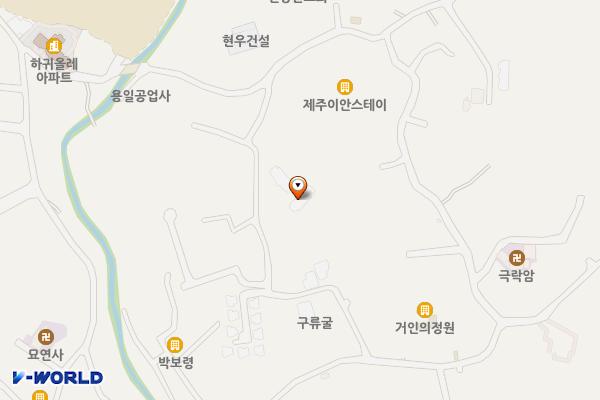 마크힐애월4차 포레동 위치 지도 — 제주특별자치도 제주시 계명5길 7