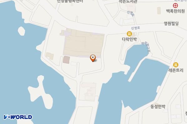 대정맑은해수사우나 위치 지도 — 제주특별자치도 서귀포시 대정읍 신영로36번길 57