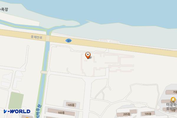 동해면민복지회관 위치 지도 — 경상북도 포항시 남구 동해면 일월로123번길 17-45