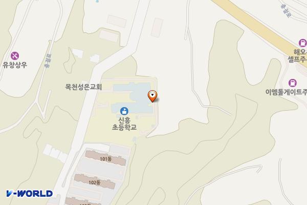 신흥초등학교 위치 지도 — 충청남도 천안시 동남구 목천읍 신계5길 27
