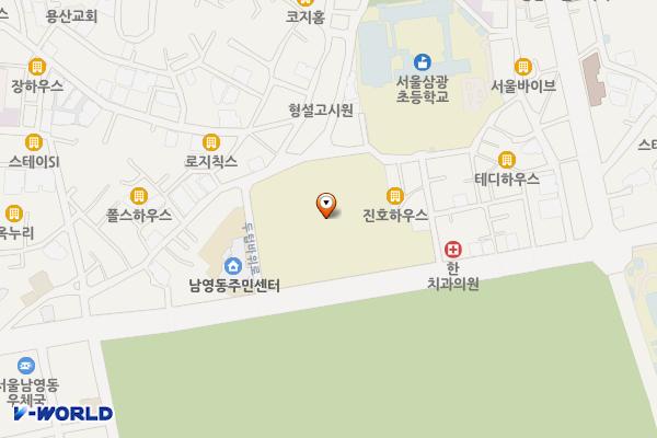 서울시교육청 위치 지도 — 서울특별시 용산구 두텁바위로 27