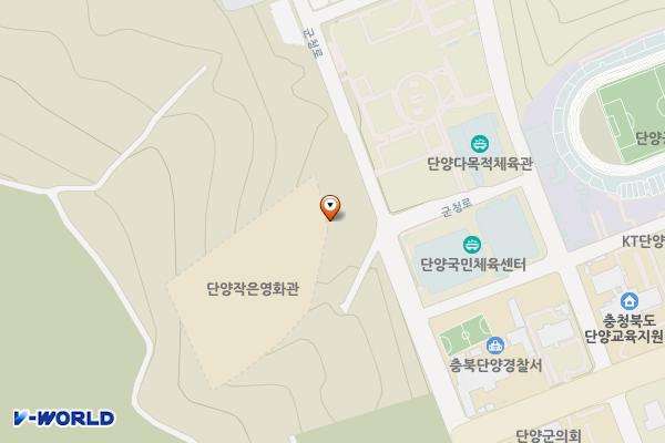 올누림행복가족센터 위치 지도 — 충청북도 단양군 단양읍 별곡3로 19