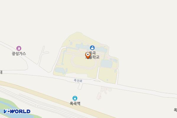 옥곡초등학교 위치 지도 — 전남광주통합특별시 광양시 옥곡면 옥진로 623