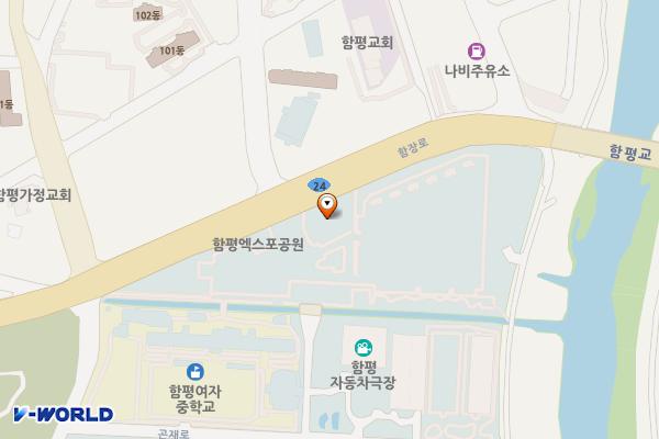 함평농촌신활력혁신센터 위치 지도 — 전남광주통합특별시 함평군 함평읍 함장로 1158