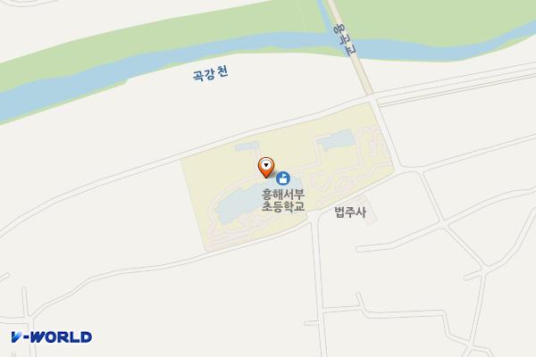 흥해서부초등학교_포항 위치 지도 — 경상북도 포항시 북구 흥해읍 북송길 53