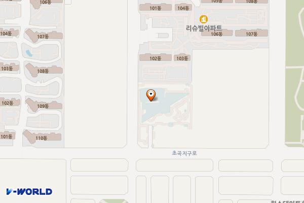 포항초서초등학교 위치 지도 — 경상북도 포항시 북구 흥해읍 초곡지구로 152