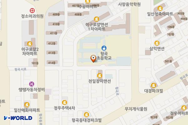 형곡초등학교 위치 지도 — 경상북도 구미시 신시로1길 10