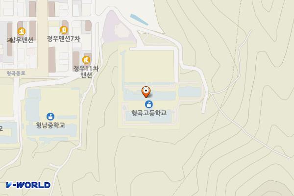 형곡고등학교 위치 지도 — 경상북도 구미시 형곡동로2길 12-13