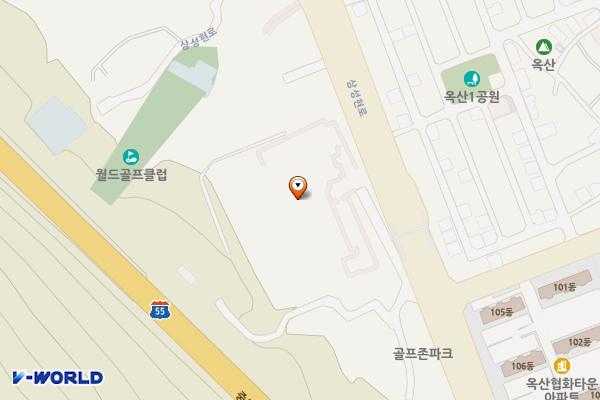 경상북도교육청 남부미래교육관 위치 지도 — 경상북도 경산시 삼성현로 110