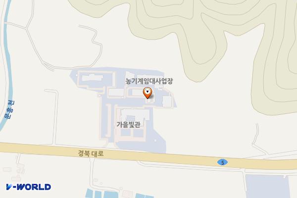 의성군농업기술센터 위치 지도 — 경상북도 의성군 봉양면 경북대로 5225