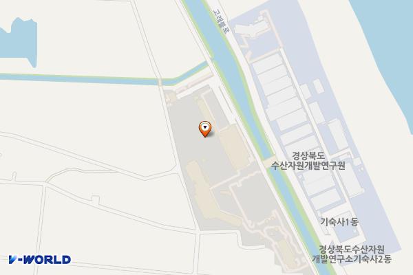 경상북도교육청해양수련원 위치 지도 — 경상북도 영덕군 병곡면 고래불로 201