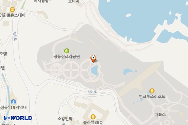 강원 승화 썬크루즈 신관(7kW) 위치 지도 — 강원특별자치도 강릉시 강동면 헌화로 950-39