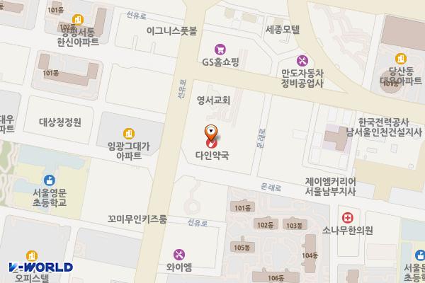 문래동 우리벤처타운2(7kW) 위치 지도 — 서울특별시 영등포구 선유로 70