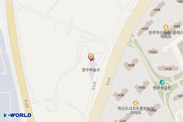 전북 완주 우마이엔에스2(11kW) 위치 지도 — 전북특별자치도 완주군 이서면 혁신로 243-21