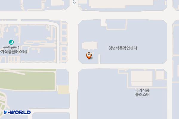 전북 익산 국가식품클러스터복합문화센터(14kW) 위치 지도 — 전북특별자치도 익산시 왕궁면 국가식품로5길 7