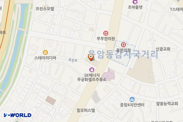 은평구 푸르네마트은평점 위치 지도 — 서울특별시 은평구 응암로 165