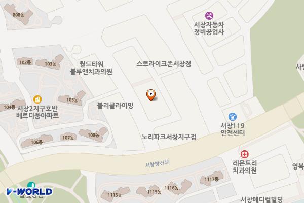 인천 청수타워 위치 지도 — 인천광역시 남동구 서창남순환로216번길 35