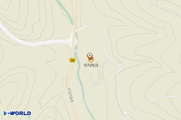 군위 이지파크펜션 위치 지도 — 대구광역시 군위군 의흥면 산성가음로 1160-2