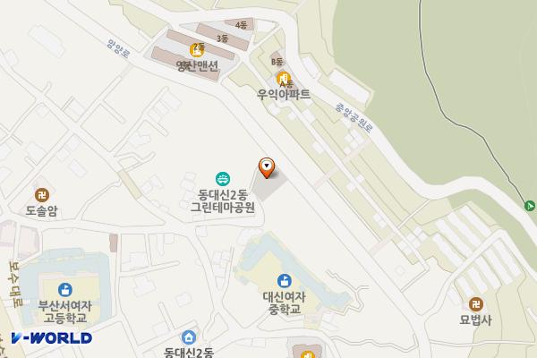 북산리공영 위치 지도 — 부산광역시 서구 동대신동2가 79-39