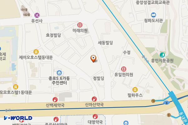종로 한덕빌딩 위치 지도 — 서울특별시 종로구 종로41길 25