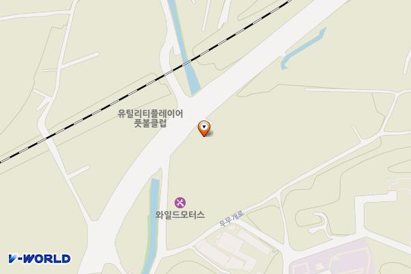 원주 오토글라스핏 위치 지도 — 강원특별자치도 원주시 호저면 우무개로 343