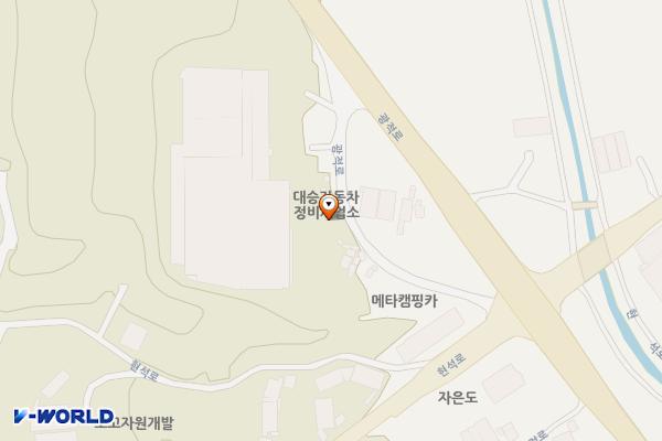 양주 대산모터스 위치 지도 — 경기도 양주시 광적면 광적로 289-20
