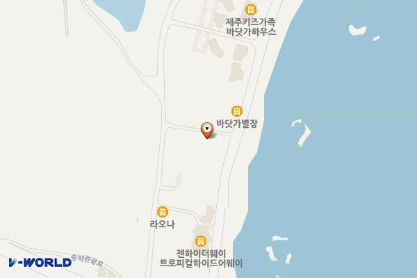 제주 바다마르마레 위치 지도 — 제주특별자치도 서귀포시 대정읍 송악관광로411번길 26-8