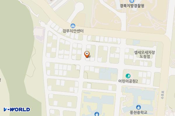 안동 육향족발 풍천 위치 지도 — 경상북도 안동시 풍천면 풍요4길 30