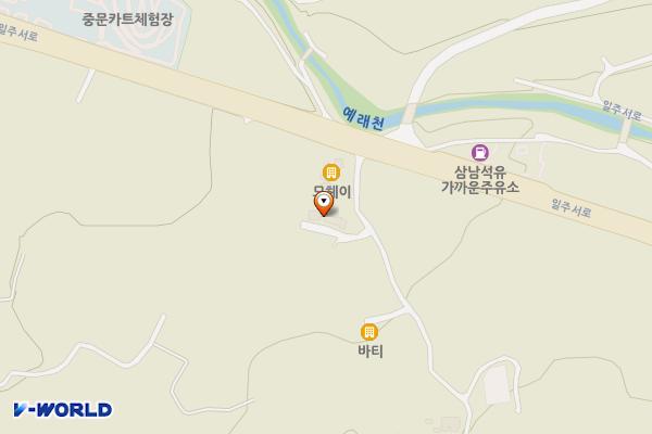 제주 더혜윰스테이 위치 지도 — 제주특별자치도 서귀포시 예래로68번길 105
