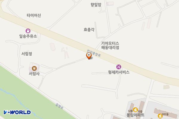 경주 블루핸즈안강점 위치 지도 — 경상북도 경주시 안강읍 안강중앙로 40-1