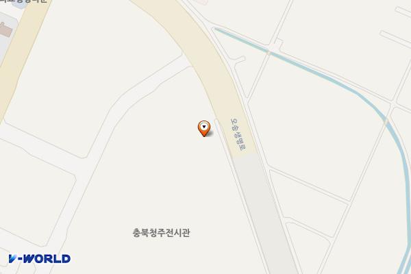 청주오스코(OSCO)전시관 하역장_급속 위치 지도 — 충청북도 청주시 흥덕구 오송읍 만수리 275-5